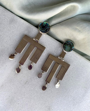 Navium earrings. Made of Italian Silver 925.