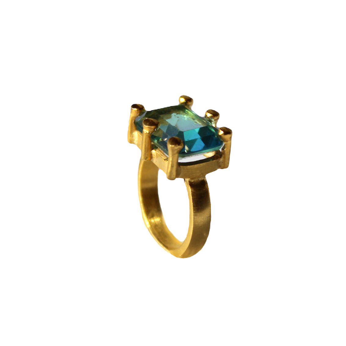 Gemma ring ( Aquamarine stone )