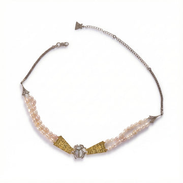 Pearl Throne Necklace